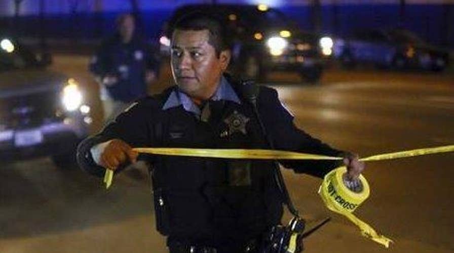 Chicago police say officers were 'targeted' in shooting