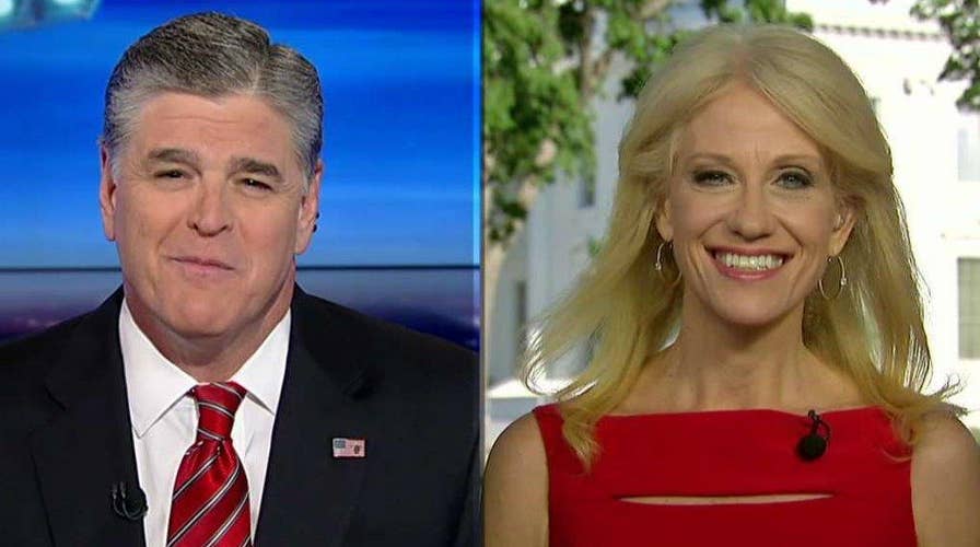 Conway pushes back against Clinton's claims about election