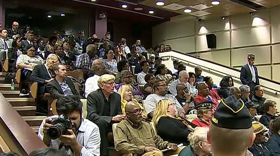 Veterans blast VA hospital in DC town hall meeting