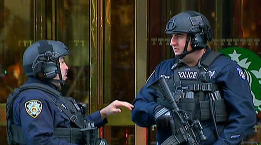 Exclusive look at NYPD's security for Trump's visit