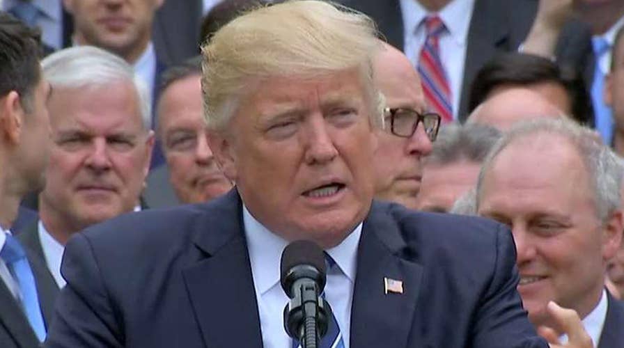 Trump: This is a repeal and a replace of ObamaCare