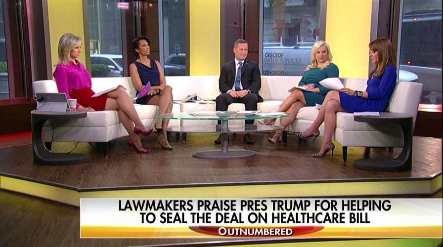 "Outnumbered" reacts to AHCA passage.