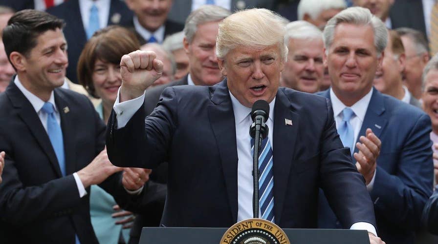 Trump lets impact of healthcare reform bill settle in