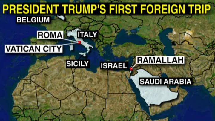 Trump to visit Israel, Saudi Arabia, Vatican 