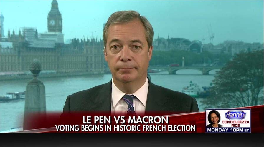 Farage on LePen