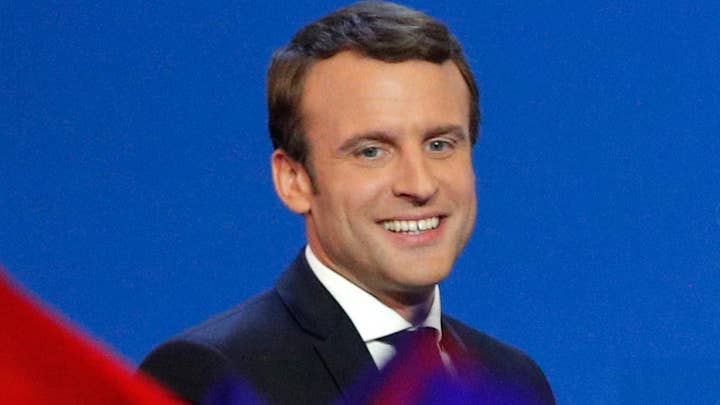 President-elect Macron goes from outsider to world leader