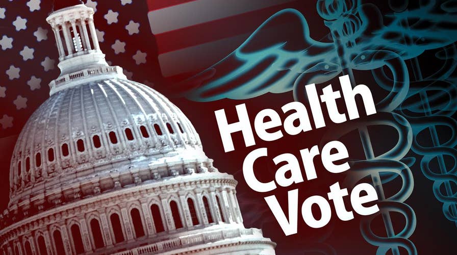 GOP backed healthcare bill narrowly passes house vote