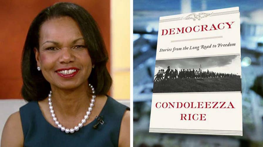 Condoleezza Rice talks foreign policy, new book on democracy