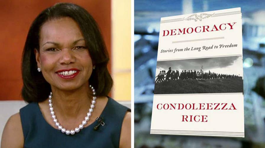 Condoleezza Rice talks foreign policy, new book on democracy