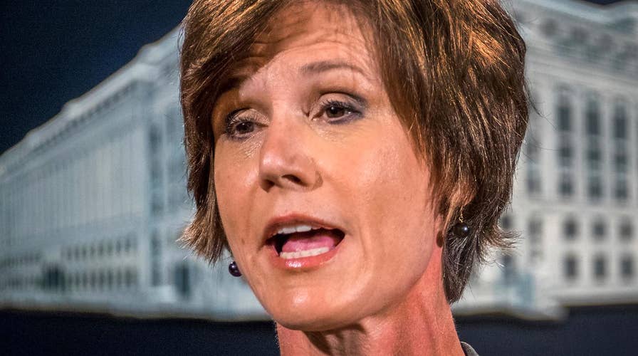 Sally Yates set to testify on contacts between WH, Russia