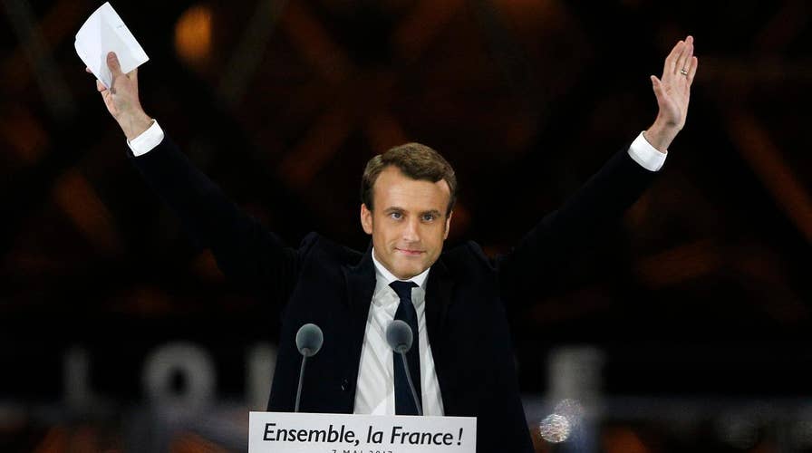 Emmanuel Macron elected president of France