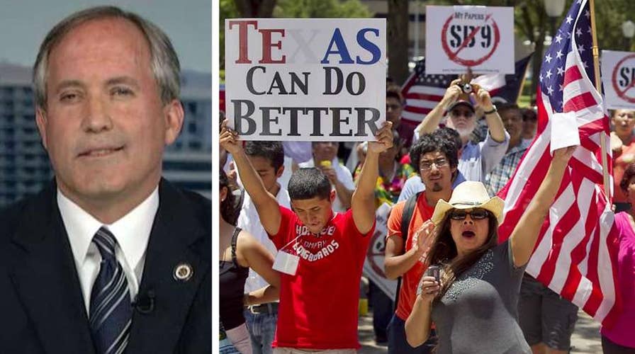 Texas AG talks pushback on state's sanctuary city law