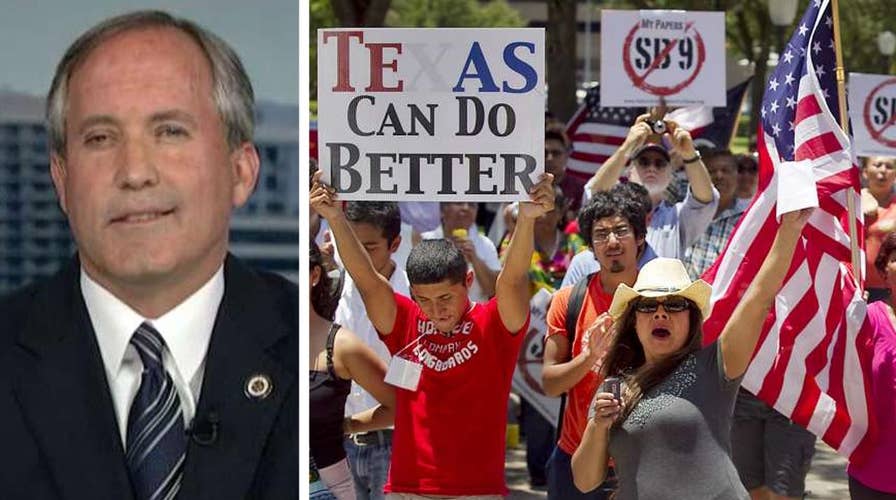 Texas AG talks pushback on state's sanctuary city law