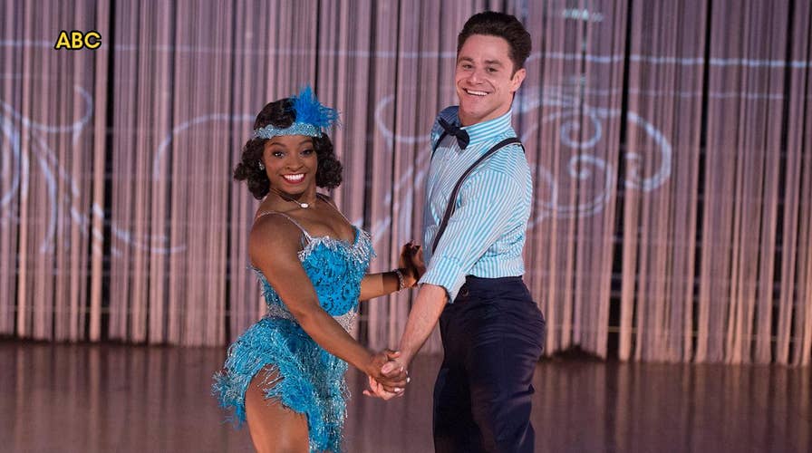 Simone Biles fights back on 'DWTS'
