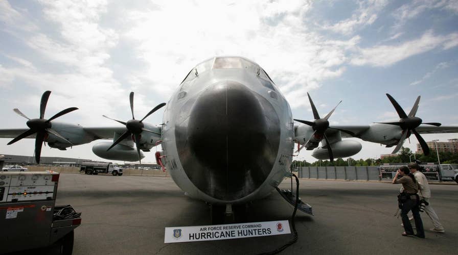 Rare look inside NOAA's 'hurricane hunters'