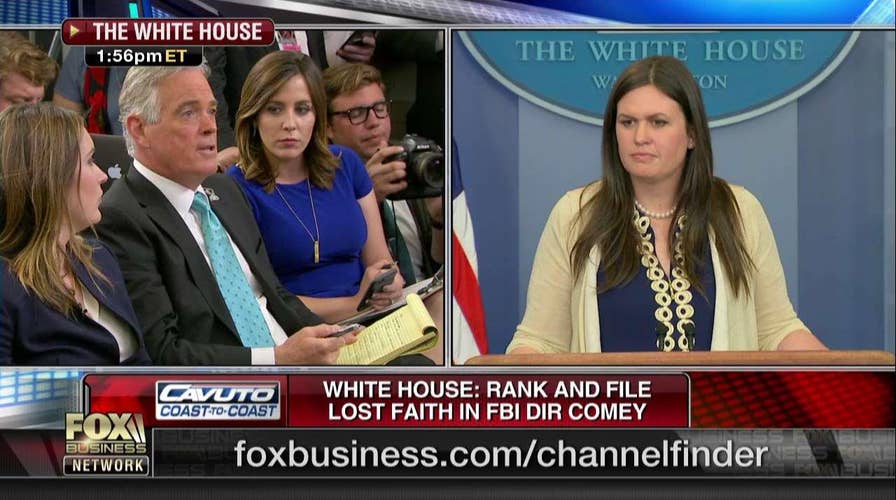 Roberts questions Huckabee Sanders