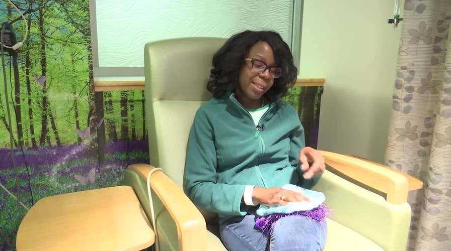 Knitters make thousands of hats for chemo patients