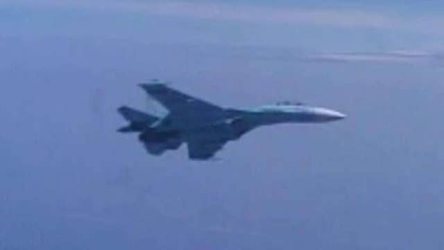 Russian Fighter Jet Flies Within 20 Feet Of Us Navy Aircraft On Air