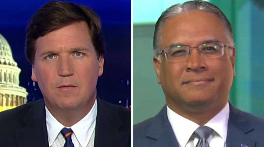 Tucker to Dem: Are you saying Trump has corrupted FBI?