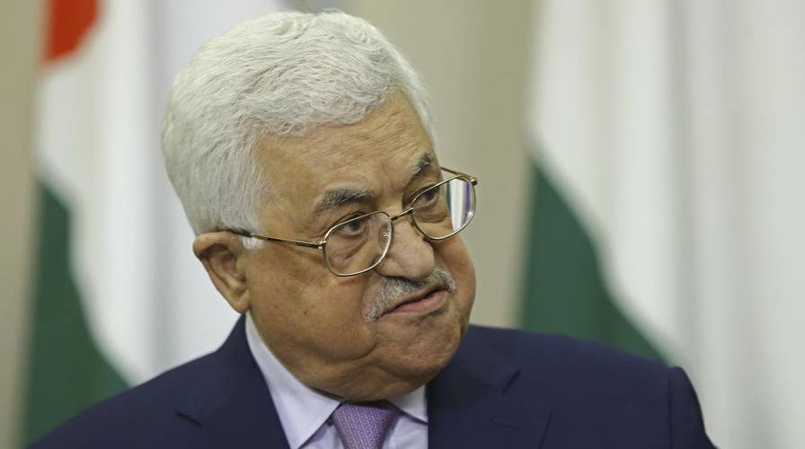 Palestinian leaders talk peace process ahead of Trump visit