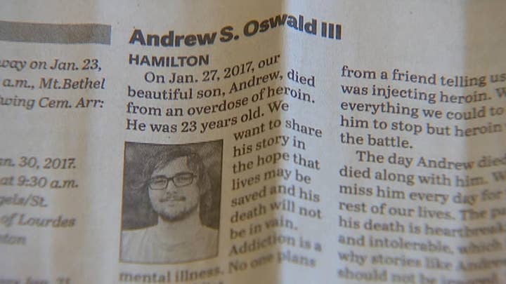 Opioid addiction crisis spurs brutal candor in obituaries