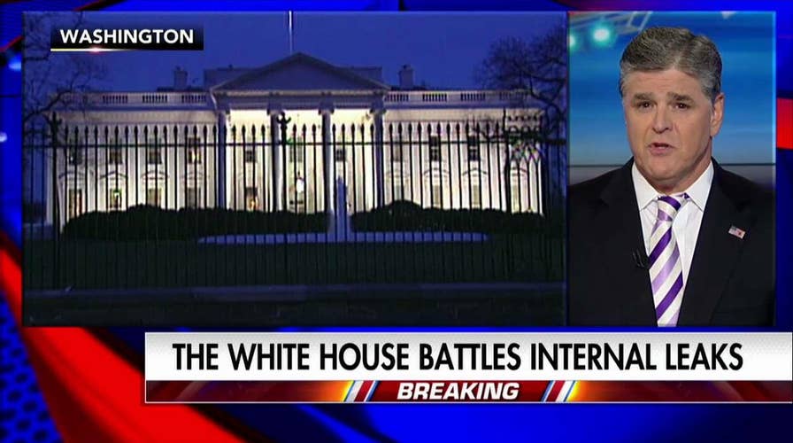 Hannity on WH Leaks