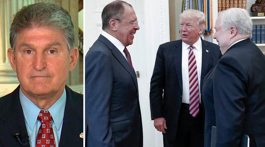 Sen. Manchin: Trump intel sharing claim is cause for concern