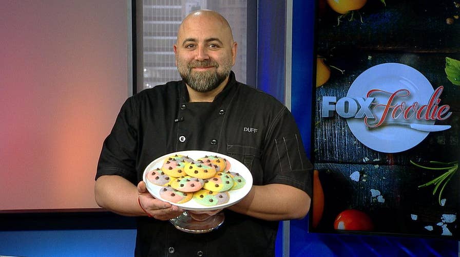 Food Network star Duff Goldman's colorful cookies