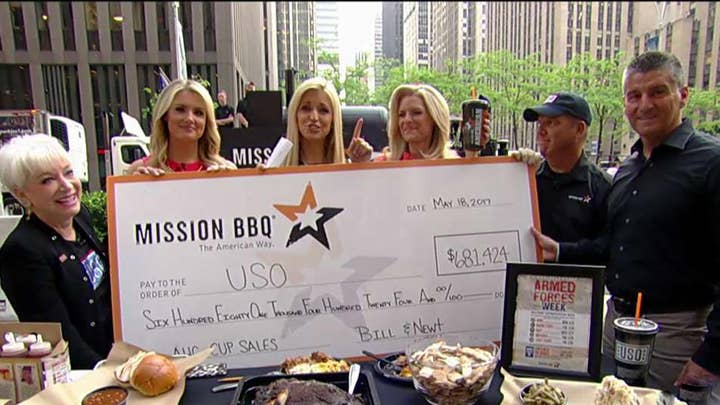 Mission BBQ serves troops and first responders