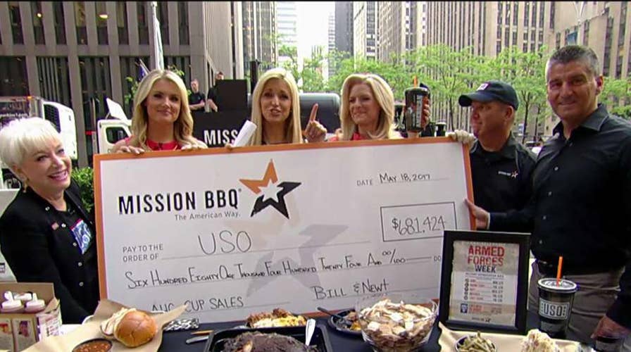 Mission BBQ serves troops and first responders