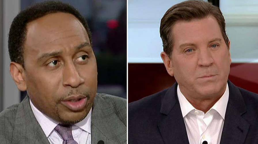 Stephen A. Smith and Eric Bolling spar over Trump's tweets