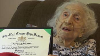 Pennsylvania woman, 105, finally gets wish fulfilled: A high school diploma
