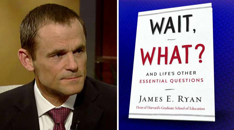 Harvard dean opens up about life's big questions