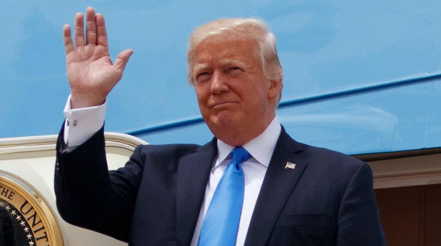 President Trump kicks off bold first trip abroad