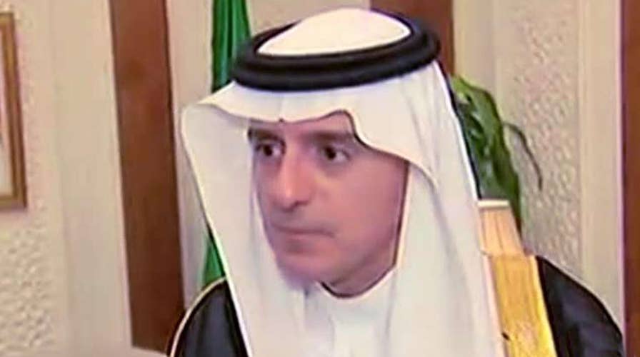 Saudi foreign minister reacts to President Trump's visit