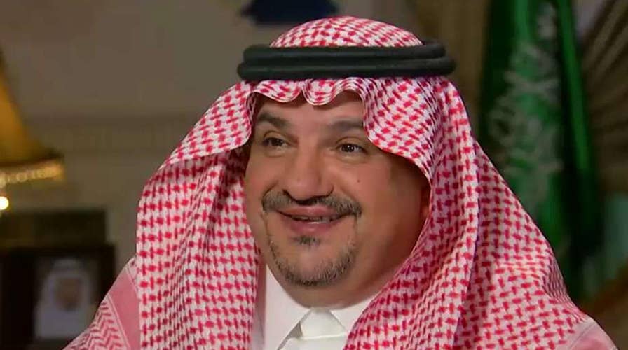 Saudi minister of state talks arms deal, fighting terror