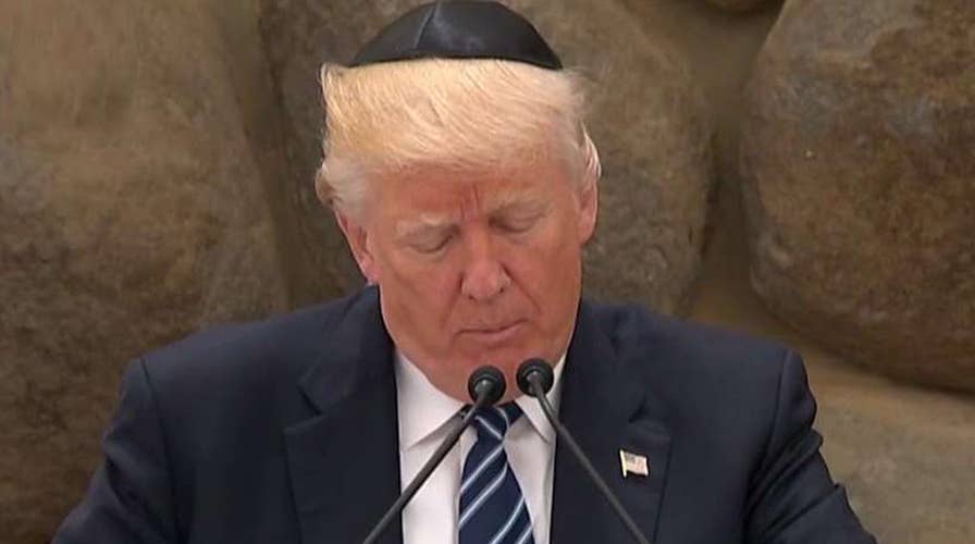 President Trump remembers the victims of the Holocaust