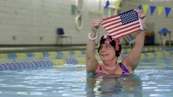 74-year-old aquatic trailblazer teaching veterans how to swim