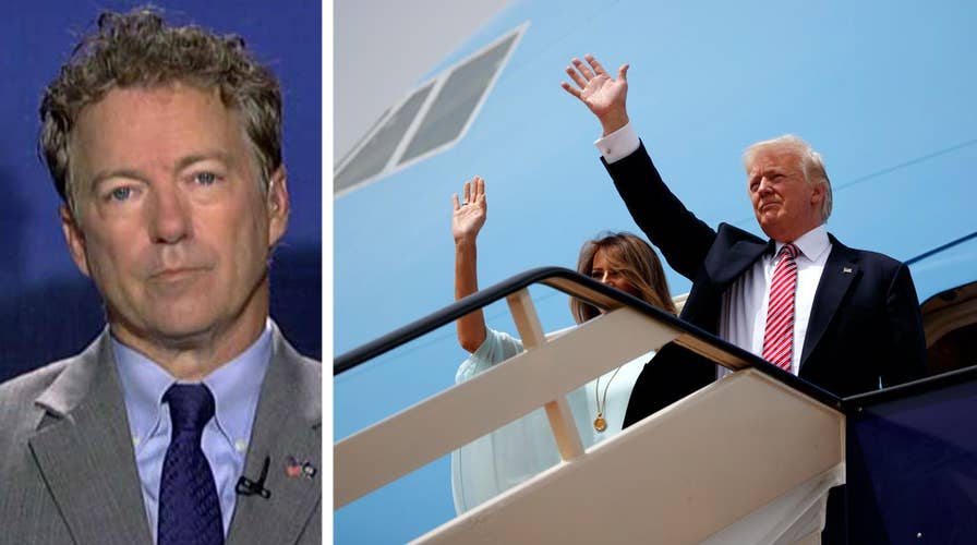 Sen. Paul on Trump's trip, NSA spy scandal, Russia probe