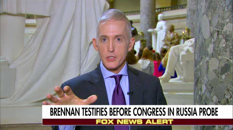 Gowdy discusses unmasking questions after Brennan hearing.