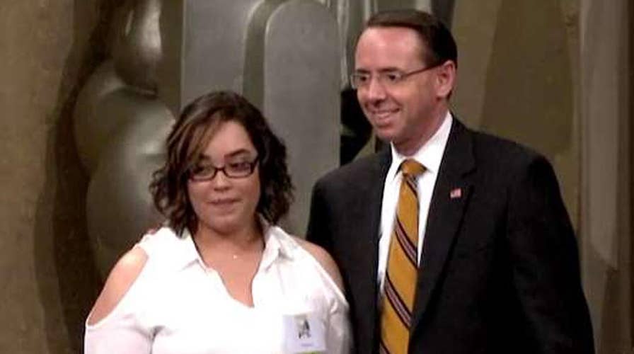 Dep. AG Rosenstein awards Cleveland kidnapping survivor