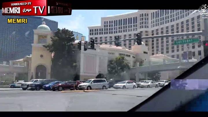 Las Vegas Strip seen in ISIS propaganda video