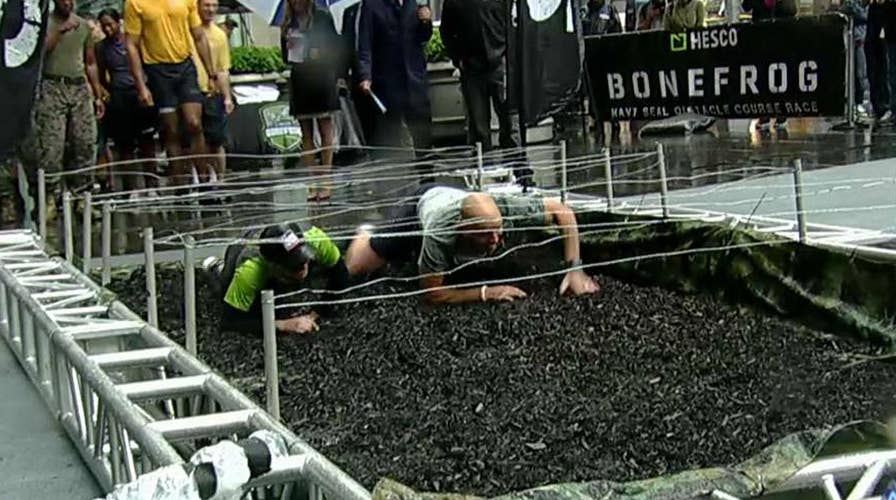 Service members take on the 'Bone Frog Challenge'