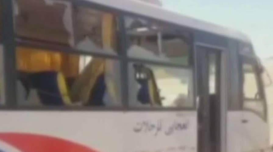Masked gunmen ambush caravan of Coptic Christians in Egypt