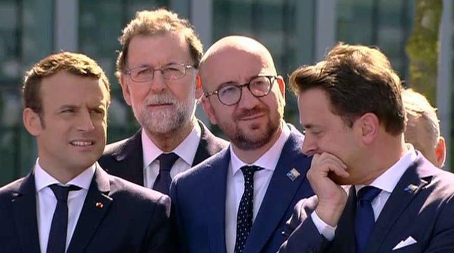 Surprising to see NATO world leaders snicker at Trump?