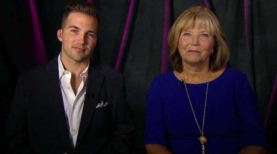 Mom who went to classes with quadriplegic son awarded MBA