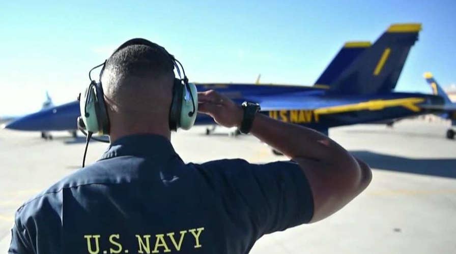 Flying high with the Blue Angels