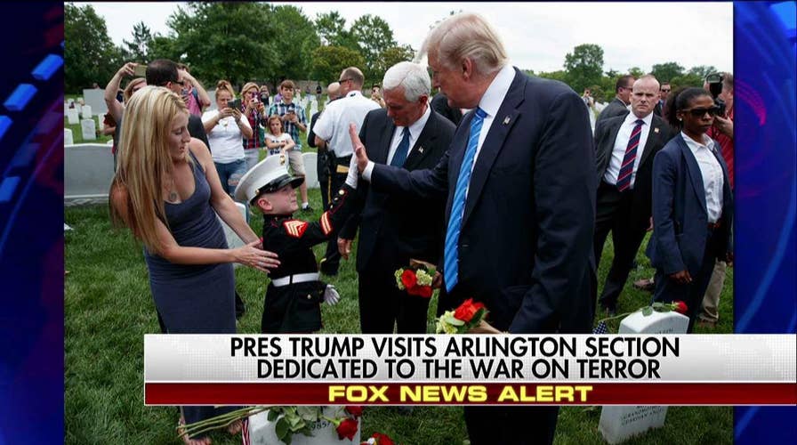 Trump in Arlington