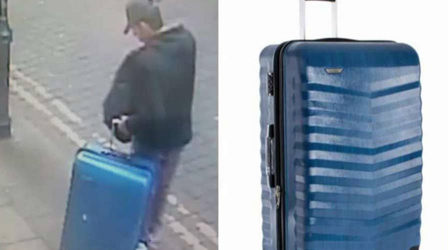 British police ask public's help to locate bomber's suitcase