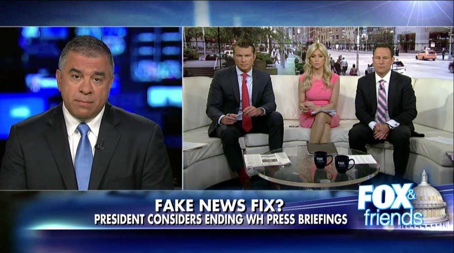 David Bossie on WH press briefings
